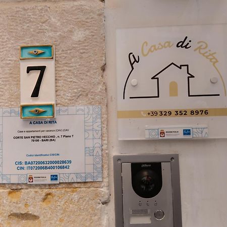 Apartament A Casa Di Rita Bari Zewnętrze zdjęcie
